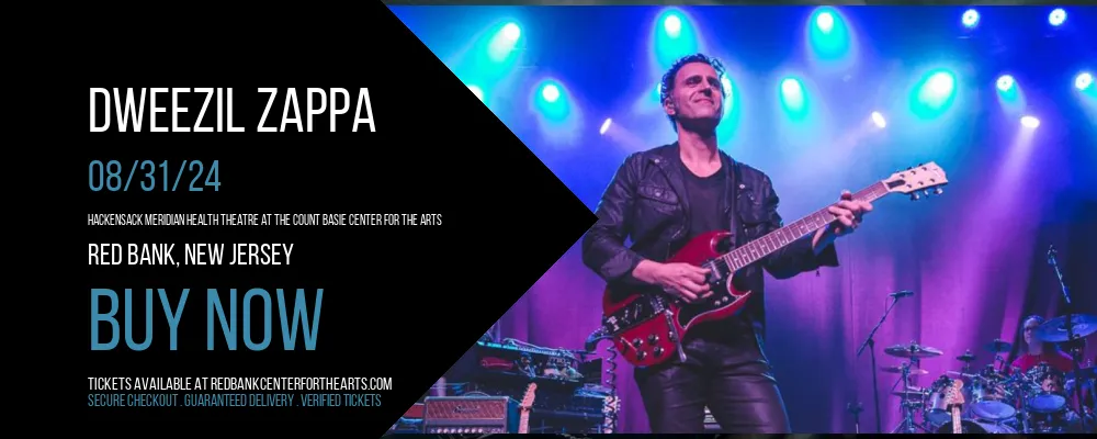 Dweezil Zappa at Hackensack Meridian Health Theatre at the Count Basie Center for the Arts