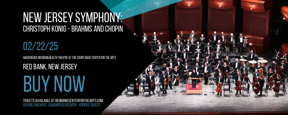 New Jersey Symphony at Hackensack Meridian Health Theatre at the Count Basie Center for the Arts