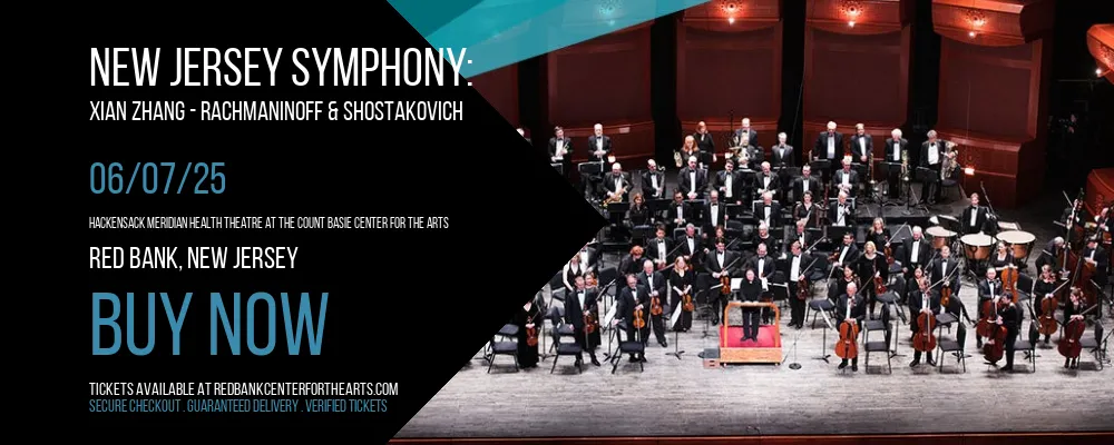 New Jersey Symphony at Hackensack Meridian Health Theatre at the Count Basie Center for the Arts